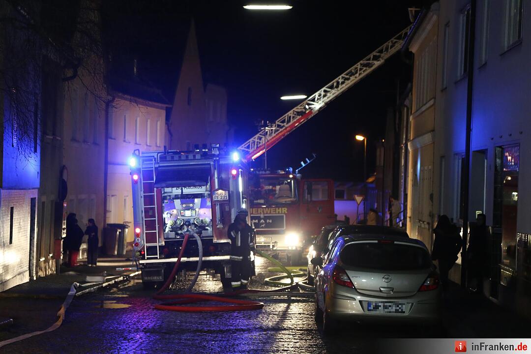 Grossbrand im ehemaligen Kinosaal in Kirchenlamitz