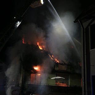 Asylunterkunft in Gößweinstein brennt