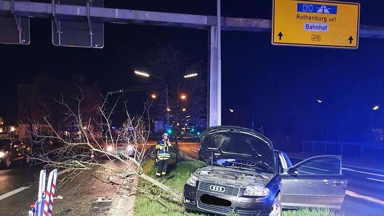 Der Unfallort Foto: Freiwillige Feuerwehr Forchheim