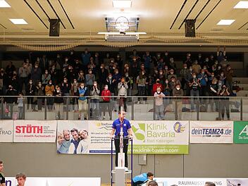 100 Fans dürfen am Samstag zum Heimspiel der Hammelburg Volleys kommen. Foto: Jens Feistel