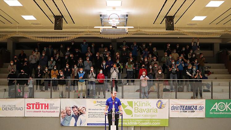 100 Fans dürfen am Samstag zum Heimspiel der Hammelburg Volleys kommen. Foto: Jens Feistel