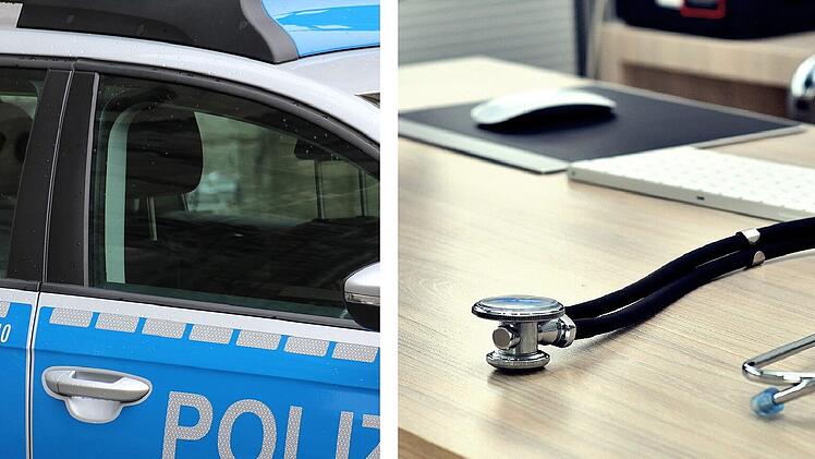 Schwabach: Verdacht auf falsche Atteste - Maskengegner versammeln sich bei Durchsuchung vor Arztpraxis