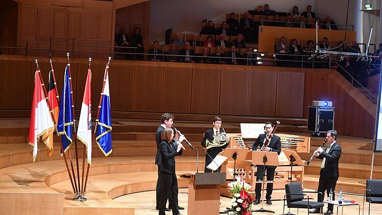 Mitglieder der Bamberger Symphoniker sorgten für musikalische Höhepunkte.