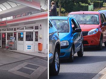 Coburger Tankstelle muss wegen enormem Sprit-Ansturm zu Trick greifen - "zur Abschreckung"
