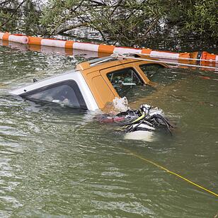 Auto aus See bei Haßfurt geborgen