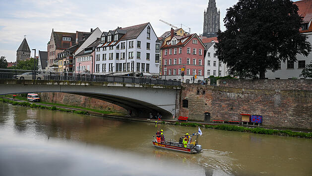 Suche nach vermisster Person in der Donau geht weiter