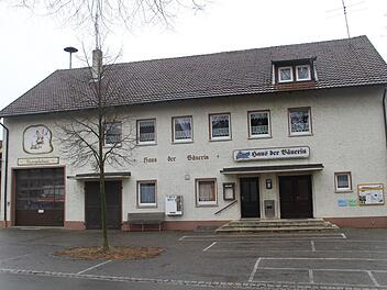Am "Haus der Bäuerin" sind umfangreiche Maßnahmen geplant. Foto: Gerda Völk