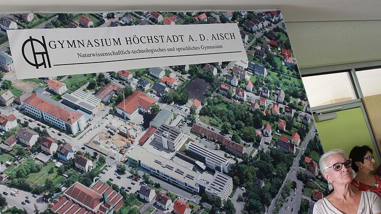 Christine Lau und das Gymnasium Höchstadt: fast wie Geschwister.   Foto: Yannick Hupfer
