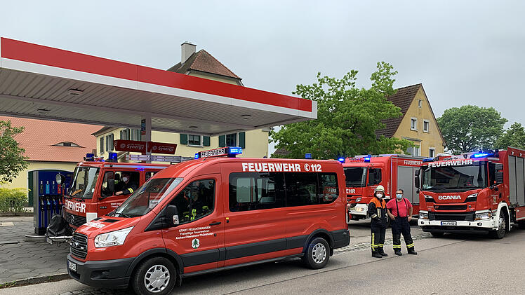 Gefahrguteinsatz in Ansbach