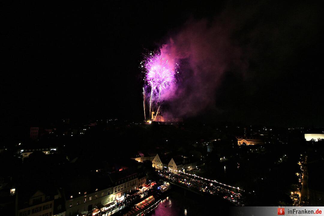 Sandkerwa-Feuerwerk in Bamberg