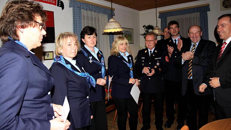 Die Geehrten Foto: Richard Sänger