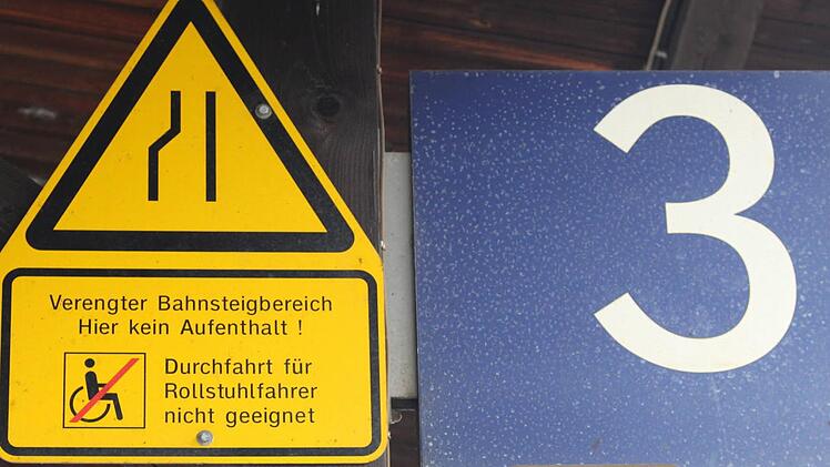 Doch dafür müssten sie erst einmal auf das Gleis kommen.