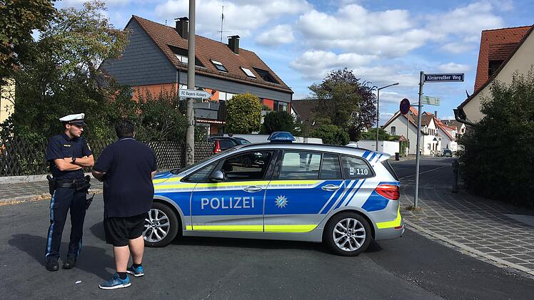 Die Bombe wurde im Nürnberger Stadtteil Almoshof gefunden.