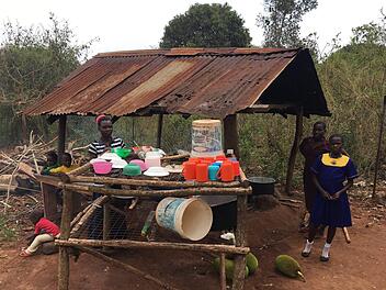 So sieht die Schulküche aus.   Foto: privat