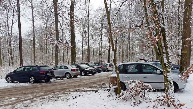 Die Parkplätze waren am Samstag voll. Probleme gab es jedoch nicht.