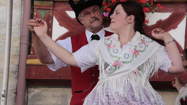 Die Formationstänze zogen die Blicke der Besucher auf sich.