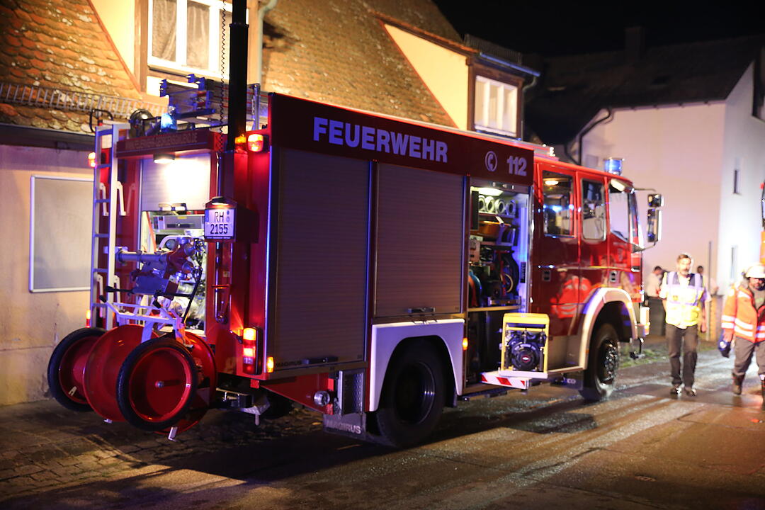 Mann stirbt bei Feuer in Georgensgmünd
