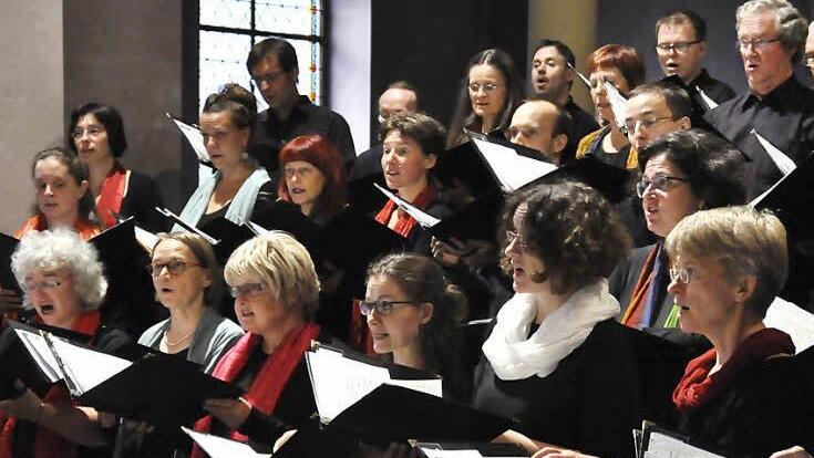 Beim Konzert der "Meißner Kantorei 1961" in der Erlöserkirche kam man als Zuhörer nicht aus dem Staunen heraus. Man war fasziniert, zu welchen brillanten gesanglichen Leistungen die 45 Männer und Frauen fähig waren.  Foto: Peter Klopf