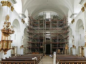 Blick in die Martinskirche Foto: Matthias Hoch