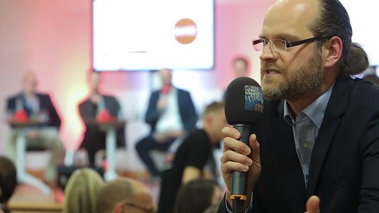 Spielte einen ungeduldigen Investor: Leander Rötger Röhl - bekannt als fränkischer Tatort-Kommissar. Foto: Barbara Herbst