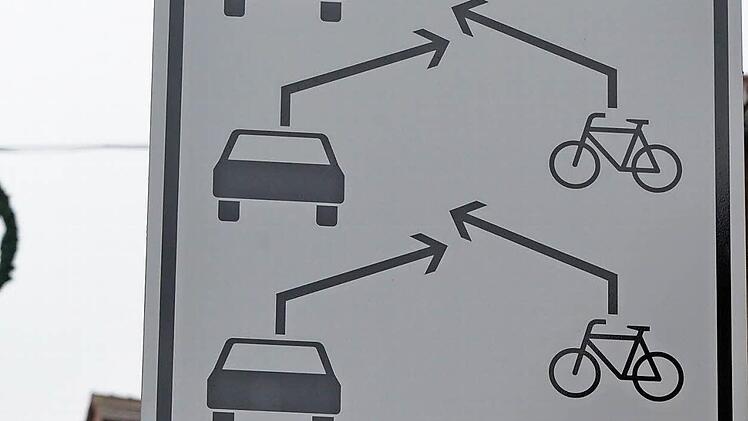 Gewöhnungsbedürftiges Verkehrszeichen