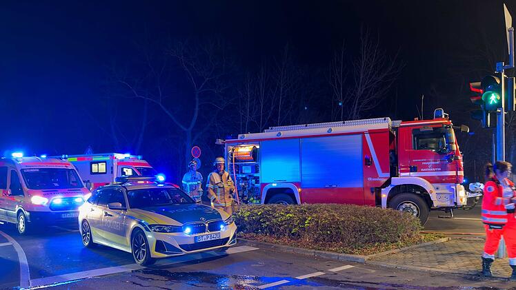 Vier Verletzte bei Unfall in Bayreuth