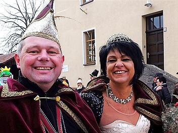 Das Prinzenpaar Michael II und Carmen I sucht einen Nachfolger.  Fotos: Gerd Schaar