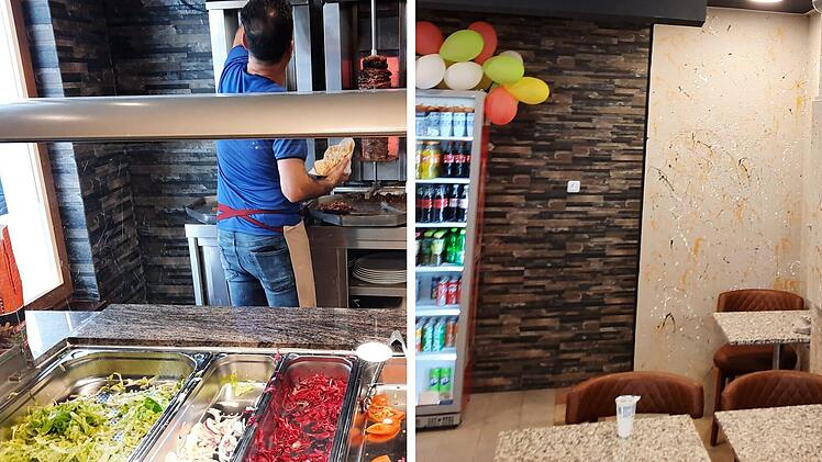 Bamberg: Dönerladen "Pizzeria Motalia & Kebab Bros" eröffnet - fünf Soßen und selbstgemachter Spieß
