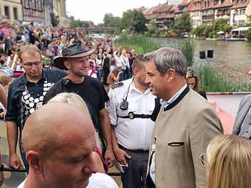 Bamberger Sandkerwa 2022: Söder überrascht mit Bier-Aussage Bamberger Sandkerwa 2022: Söder überrascht mit Bier-Aussage