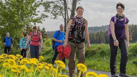 Vom 23. bis 27. Mai k&ouml;nnen Wanderfans traumhafte Strecken im Frankenwald entdecken. Eine Tour startet in Presseck. Foto: Markus Balkow
