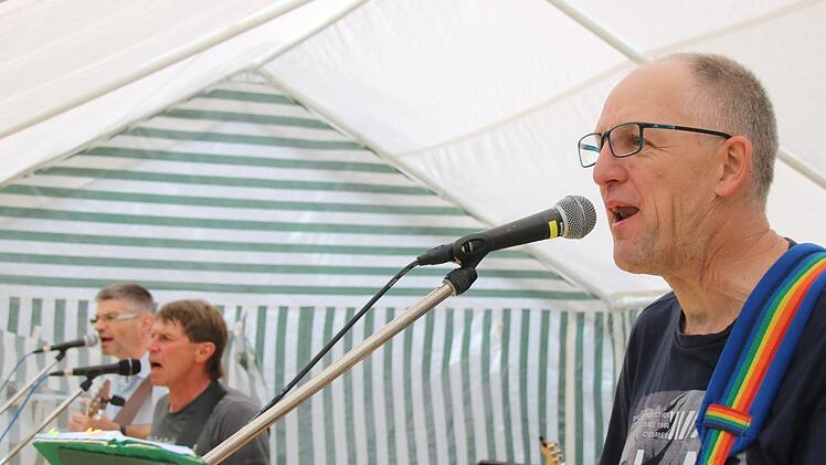 Für Musik sorgte am Sonntag "New Sound". Foto: Jürgen Gärtner