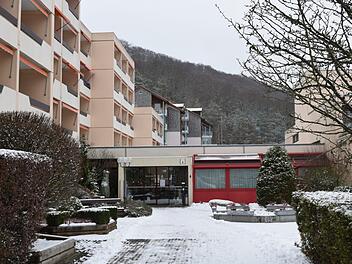 Der Eingangsbereich des Plegeheims in Heiligenstadt Foto: Tabea-Diakonie