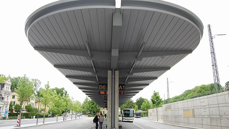 Zentraler Omnibusbahnhof in Coburg Foto: Archiv