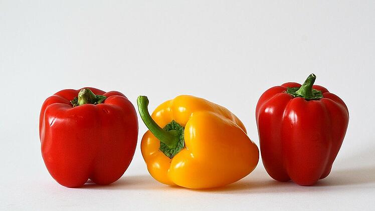 Vitamin C-Bombe: Paprika, ganz besonders roter.