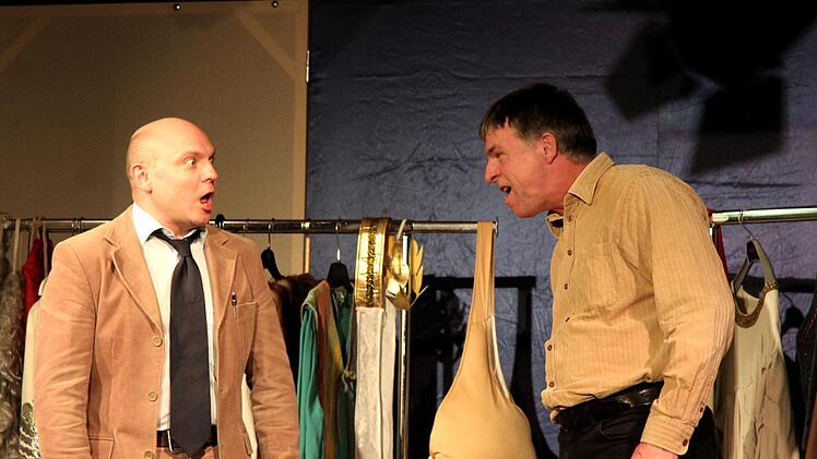 Rüdiger Baumann (rechts) und Georg Mädl brillierten. Foto: Richard Sänger