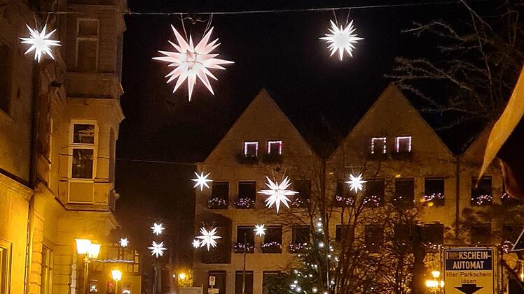 Keine Menschenseele war gegen 21.30 Uhr in der Oberen Stadt unterwegs. Foto: Marco Meißner