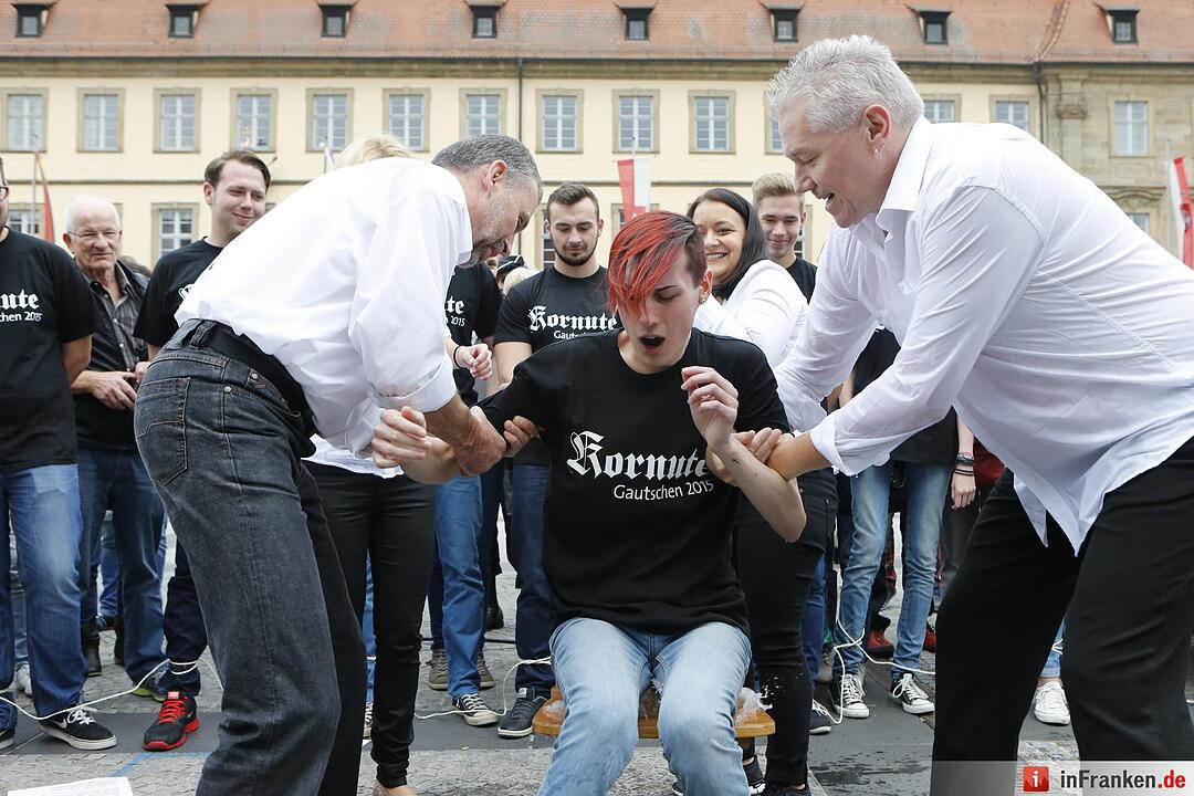 Gautschfeier 2015 der Mediengruppe Oberfranken in Bamberg