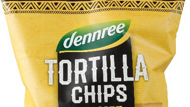 dennree Tortilla Chips gesalzen