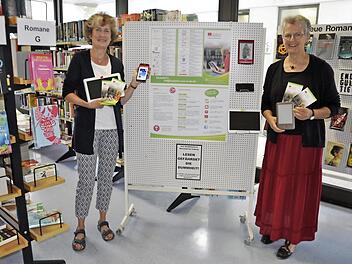 Brigitte Rößler-Reuß (l.) und ihre Mitarbeiterin Regine Blümig Foto: privat