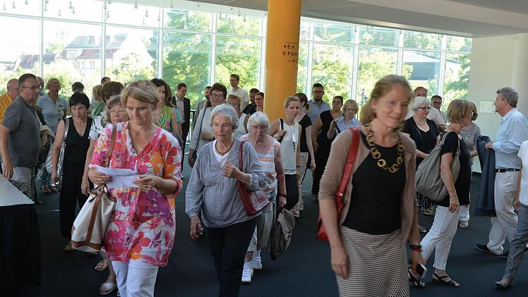 Leseraktion Symphoniker-Probe. Foto: Ronald Rinklef