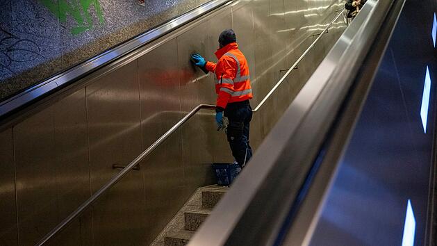 N&uuml;rnberg mit starkem Anstieg bei Graffitis an Z&uuml;gen und Bahnanlagen