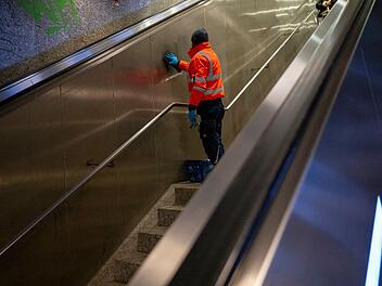 N&uuml;rnberg mit starkem Anstieg bei Graffitis an Z&uuml;gen und Bahnanlagen