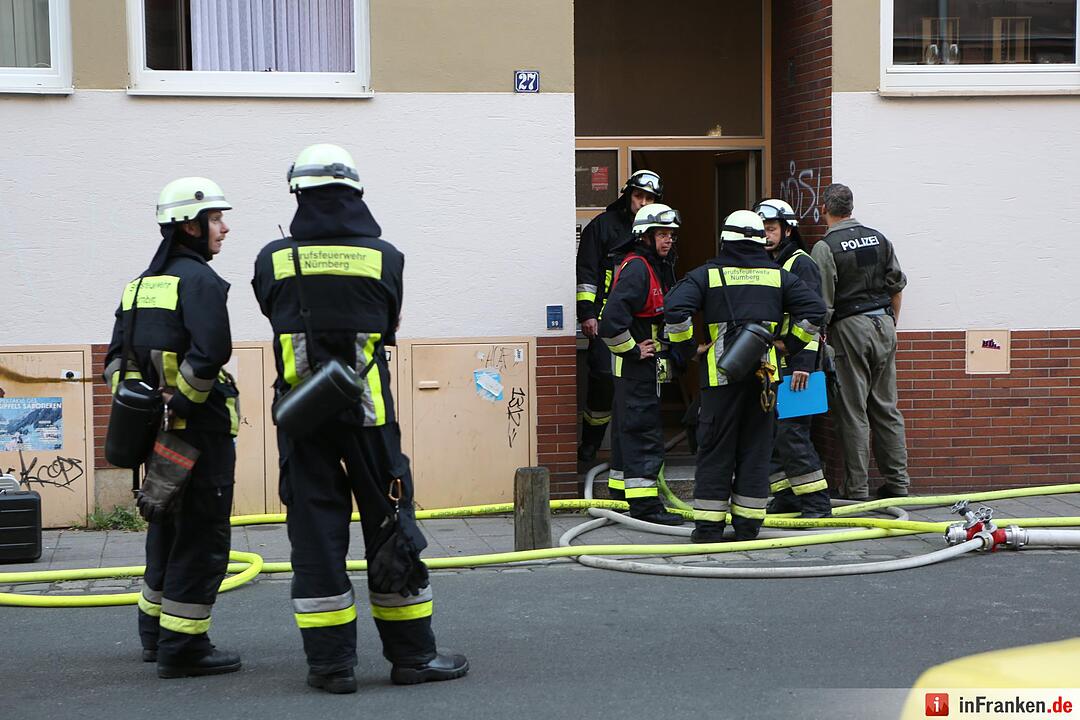 Tödlicher Wohnungsbrand in Nürnberg Gostenhof