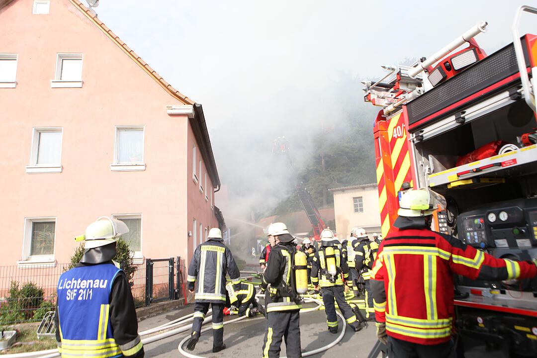 Herpersdorf bei Ansbach: Scheune abgebrannt
