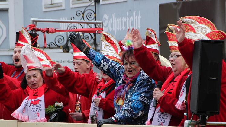 Faschingsumzug in Bad Brückenau 2019 Foto: Ulrike Müller