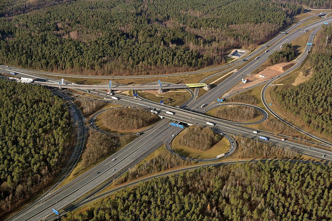 Umbau von Autobahnkreuz Nürnberg-Ost verzögert sich drastisch