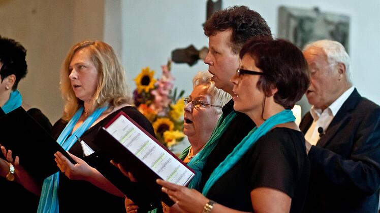 Impressionen vom Konzert zum Friedensdankfest in St. Laurentius in Meeder.Foto: Jochen Berger