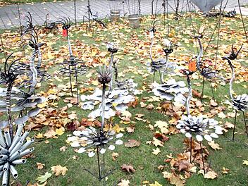 Ausgedientes bekommt neues Leben eingehaucht.  Fotos: Richard Sänger