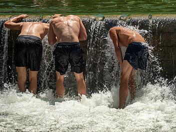 Fr&uuml;hsommerliche Hitze in Europa - auch in Bayern