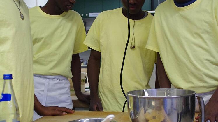 Unterricht für die unbegleiteten Jugendlichen. Foto: Marco Meißner